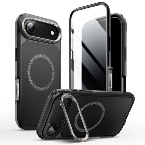 Supcase IBLSN Ares Flip Mag MagSafe Case iPhone 17 Air tok, fekete