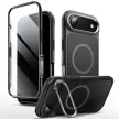 Supcase IBLSN Ares Flip Mag MagSafe Case iPhone 17 Air tok, fekete