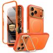 Supcase IBLSN Ares Flip MagSafe Case iPhone 17 Pro Max tok, narancs