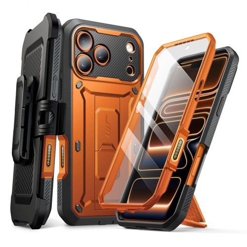 Supcase Unicorn Beetle Pro Case iPhone 17 Pro Max tok, narancs
