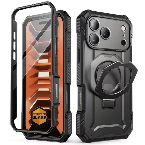 Supcase Grip Pro Mag MagSafe iPhone 17 Pro / 18 Pro tok, fekete