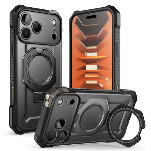 Supcase UB Grip Mag MagSafe iPhone 17 Pro Max / 18 Pro Max tok, fekete