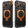Supcase UB Grip Mag MagSafe Aramid iPhone 17 Pro Max / 18 Pro Max tok, fekete-narancssárga