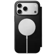 Nomad leather MagSafe (Modern Leather Folio Ecco Leather) iPhone 18 Pro Max / 17 Pro Max tok, fekete