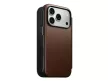 Nomad leather MagSafe (Modern Leather Folio Ecco Leather) iPhone 18 Pro / 17 Pro tok, barna