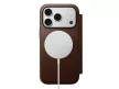 Nomad leather MagSafe (Modern Leather Folio Ecco Leather) iPhone 18 Pro / 17 Pro tok, barna