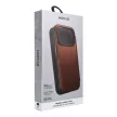Nomad leather MagSafe (Modern Leather Folio Ecco Leather) iPhone 18 Pro / 17 Pro tok, barna