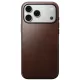 Nomad leather MagSafe (Modern Leather Horween Leather) iPhone 18 Pro Max / 17 Pro Max tok, barna