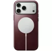 Nomad leather MagSafe (Modern Leather Horween Leather) iPhone 18 Pro Max / 17 Pro Max tok, bordó