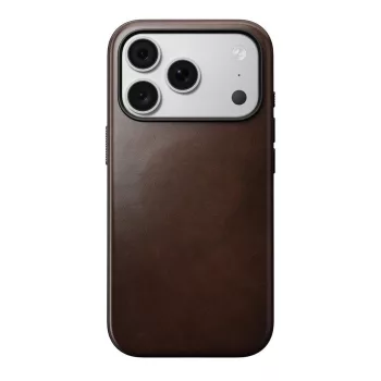   Nomad leather MagSafe (Modern Leather Horween Leather) iPhone 18 Pro / 17 Pro tok, barna