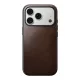 Nomad leather MagSafe (Modern Leather Horween Leather) iPhone 18 Pro / 17 Pro tok, barna