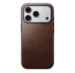 Nomad leather MagSafe (Modern Leather Horween Leather) iPhone 18 Pro / 17 Pro tok, barna