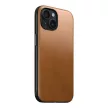 Nomad Modern Leather iPhone 15 6,1" tok, barna