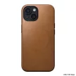 Nomad Modern Leather iPhone 15 6,1" tok, barna