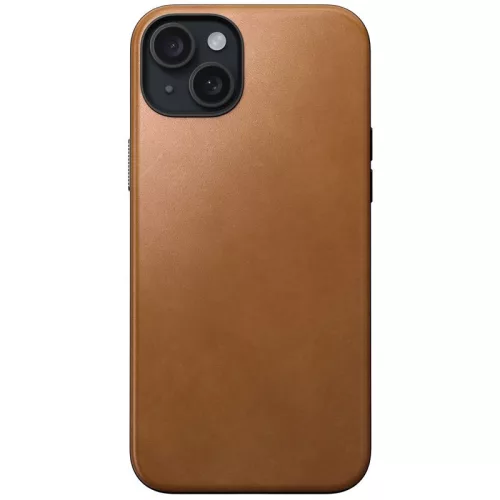 Nomad Modern Leather iPhone 15 Plus 6,7" tok, barna