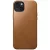 Nomad Modern Leather iPhone 15 Plus 6,7" tok, barna