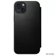 Nomad Modern Leather Folio iPhone 15 Plus 6,7" tok, fekete