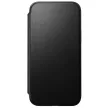 Nomad Modern Leather Folio iPhone 15 Plus 6,7" tok, fekete