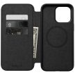Nomad Modern Leather Folio case for iPhone 15 Pro Max 6,7" tok, fekete