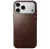 Nomad leather MagSafe (Traditional Leather Horween Leather) iPhone 18 Pro Max / 17 Pro Max tok, barna