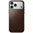 Nomad leather MagSafe (Traditional Leather Horween Leather) iPhone 18 Pro Max / 17 Pro Max tok, barna