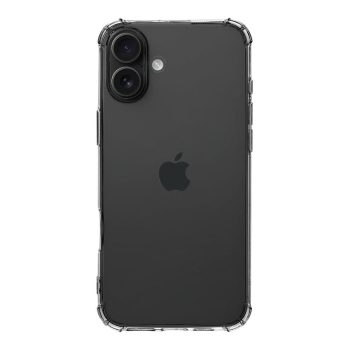   Tactical TPU iPhone 16 Plus szilikon ütésálló hátlap, tok, átlátszó