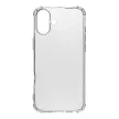 Tactical TPU iPhone 16 Plus szilikon ütésálló hátlap, tok, átlátszó