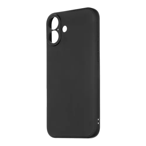 OBAL:ME Matte TPU iPhone 16 Plus hátlap, tok, matt, fekete