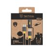 Tactical Stinger Cable USB-C/USB-C töltőkábel, 1,5m fekete