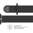 SuperDry Watchband Apple Watch 38/40/41 mm Series 1/2/3/4/4/5/6/7/8/SE/SE2 óraszíj, fekete