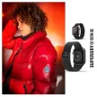 SuperDry Watchband Apple Watch 38/40/41 mm Series 1/2/3/4/4/5/6/7/8/SE/SE2 óraszíj, fekete