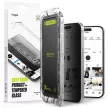 RINGKE EASY SLIDE 2-PACK IPHONE 16 PRO PRIVACY edzett üvegfólia, fekete