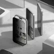 RINGKE EASY SLIDE 2-PACK IPHONE 16 PRO PRIVACY edzett üvegfólia, fekete
