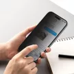RINGKE EASY SLIDE 2-PACK IPHONE 16 PRO PRIVACY edzett üvegfólia, fekete