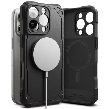   RINGKE RUGGED GEAR MAGNETIC MAGSAFE IPHONE 16 PRO MAX tok, fekete