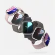 RINGKE SLIM 2-PACK APPLE WATCH 10 (46 MM) CLEAR & MATTE tok, fekete