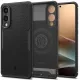 Spigen Core Armor Mag Case with MagSafe Samsung Galaxy S25 Edge tok, fekete