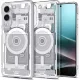 Spigen Ultra Hybrid Mag Case with MagSafe Samsung Galaxy S25 Edge with Print tok, fehér