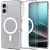 Spigen Ultra Hybrid Mag Case with MagSafe Samsung Galaxy S25 Edge Clear tok, átlátszó