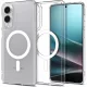 Spigen Ultra Hybrid Mag Case with MagSafe Samsung Galaxy S25 Edge Clear tok, átlátszó