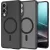 Spigen Ultra Hybrid Mag Case with MagSafe Samsung Galaxy S25 Edge tok, fekete Translucent