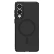 Spigen Ultra Hybrid Mag Case with MagSafe Samsung Galaxy S25 Edge tok, fekete Translucent