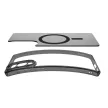 Spigen Ultra Hybrid Mag Case with MagSafe Samsung Galaxy S25 Edge tok, fekete Translucent