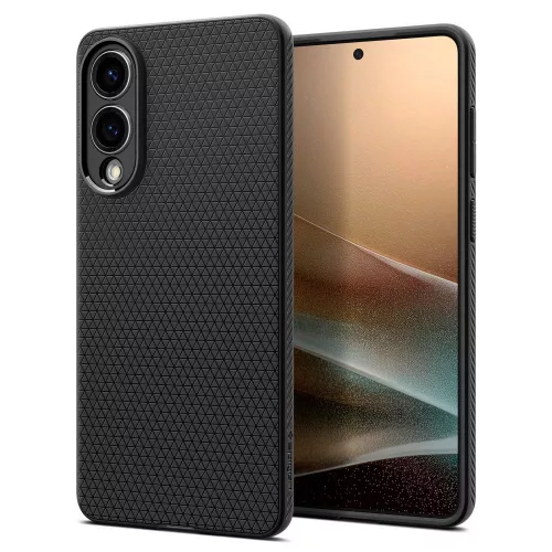 Spigen Liquid Air Case Samsung Galaxy S25 Edge tok, fekete