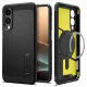 Spigen Tough Armor MagSafe case Samsung Galaxy S25 Edge tok, fekete