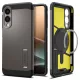 SPIGEN TOUGH ARMOR MAGSAFE GALAXY S25 EDGE GUNMETAL tok, szürke