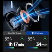 Spigen Essential EF223MS 3in1 Qi2 Rotary Magnetic Magsafe vezeték nélküli töltőállomás, fekete