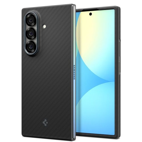 Spigen AirSkin Aramid Case Samsung Galaxy Z Fold 7 tok, fekete