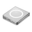 Spigen AirSkin Mag MagSafe Case Samsung Galaxy Z Flip 7 tok, átlátszó-fehér