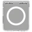 Spigen Ultra Hybrid Pro Mag MagSafe Case Samsung Galaxy Z Flip 7 tok, átlátszó-fehér